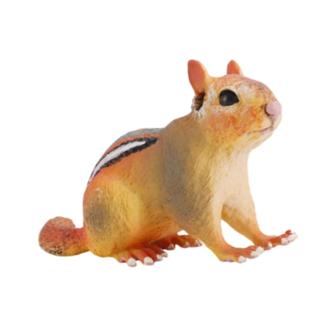 MERIGLARE Animal Figurine Model Collection Home Decor Realistic Detailed Action Figure Chipmunk