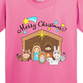 thumbnail image 4 of Inktastic Merry Christmas Cute Nativity Scene Youth T-Shirt, 4 of 5