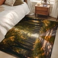 thumbnail image 4 of 3'x5' Area Rugs, Brown Trees Indoor Outdoor Area Rug for Living Room Bedroom, Forest Art Decor Spring Summer Nature Leaf Washable Bathroom Rugs Kitchen Floor Carpet Mats Home Decor Aesthetic, 4 of 8