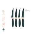 thumbnail image 3 of Beautiful by Drew Barrymore 4 Piece Steak Knife Set, Thyme Green, 3 of 9