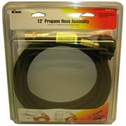 mr. heater 12-foot propane hose assembly, acme nut x 1 by 20 male throwaway cylinder thread