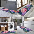 thumbnail image 2 of Pioneer Flower Floral Print Pattern Kitchen Rug Mat,Kitchen Runner Rugs Non Skid Washable,Decorative Kitchen Floor Mats for Kitchen,Sink,Laundry,17"X47", 2 of 5