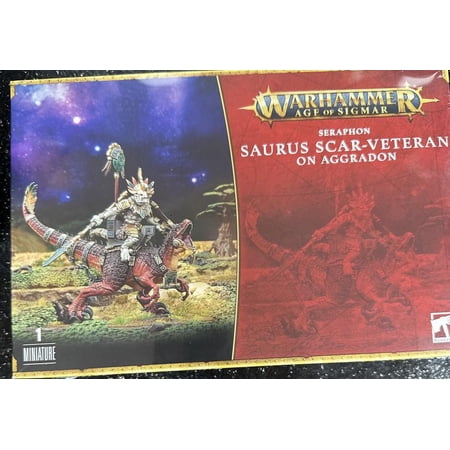 Saurus Scar-Veteran on Aggradon / Vétéran Scarifié Saurus - Seraphon Saurus Scar-Veteran on Aggradon / Vétéran Scarifié Saurus - Seraphon