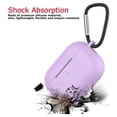 thumbnail image 2 of AirPods Pro 2 Case with Keychain/Hand Strap; AirPods Pro 2nd Generation[2022] Protective Shockproof Silicone Headphone Cover Support Wireless Charging for AirPods Pro 2 Gen - Pink, 2 of 7