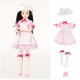 thumbnail image 1 of Muñeca CUTICAT 18 Articulaciones Cuerpo Desnudo Ropa Escolar, 1 of 8