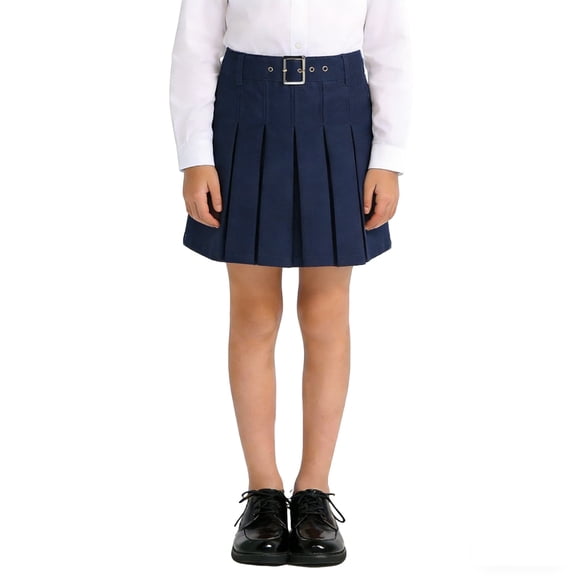 Girls School Uniform Skirts Pleated Skirt Navy Girls School Uniform Kids Uniform 10-11 Years