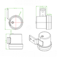 thumbnail image 5 of Alarma de marcha atrás para coche, zumbador de marcha atrás, universal 24 V 105 dB, alarma de marcha atrás para coche, zumbador de bocina de respaldo, zumbador de goteo de bocina de marcha atrás para, 5 of 5