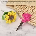 thumbnail image 5 of Uxcell 42mm Alloy Corsage Decorative Holder Vase for Wedding Party Prom Bronze Tone, 5 of 6