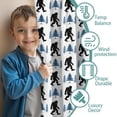 thumbnail image 3 of Blackout Kids Curtains,White Bigfoot and Pine Tree Pattern Childrens Insulated Curtains Set Of 2,Bedroom Essentials,Toddler Room Decor 52x84in(132x213cm), 3 of 5