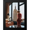 thumbnail image 2 of Benson, Pierre 19x24 Black Modern Framed Museum Art Print Titled - Interior in NYC, 2 of 5