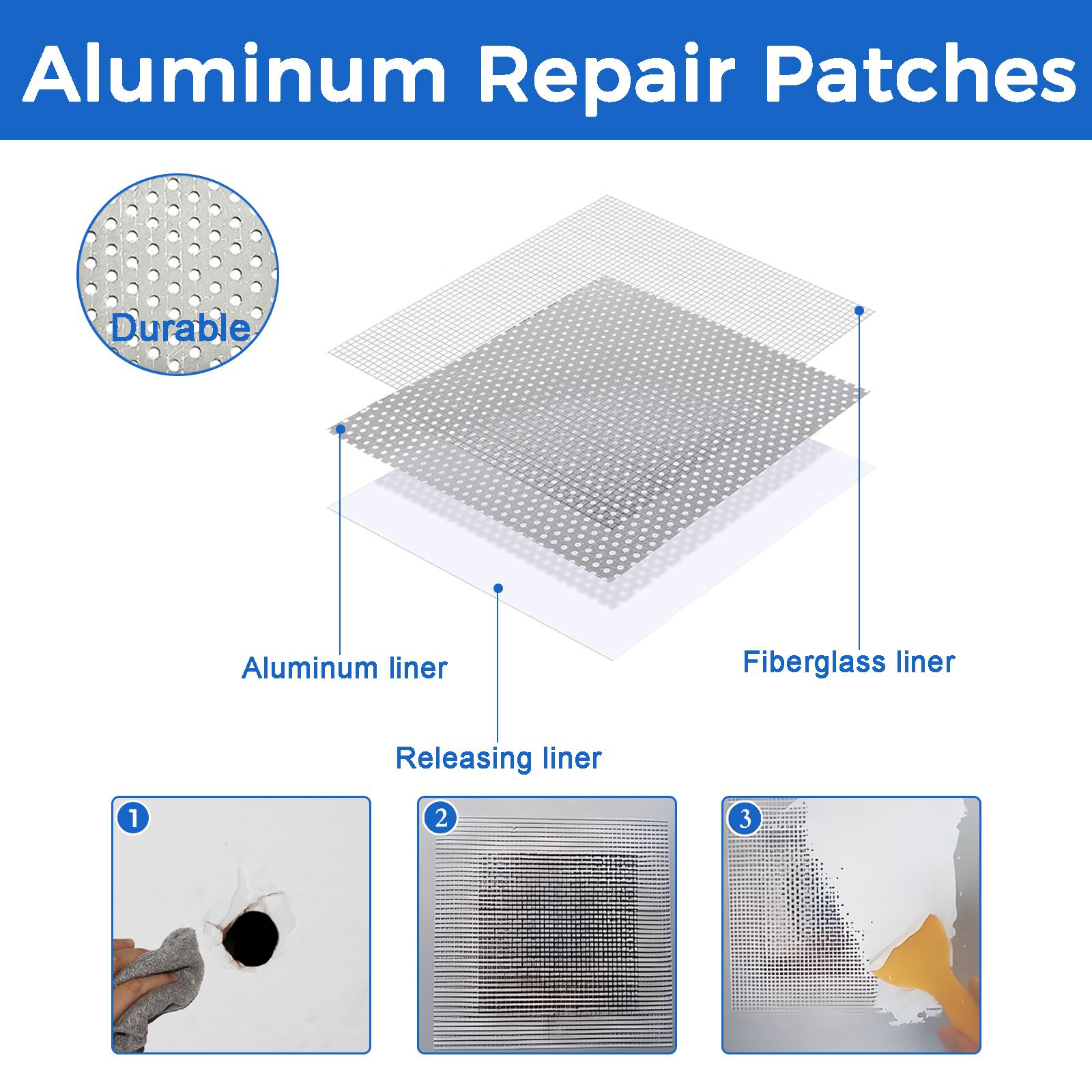 Lanbokit Drywall Repair Kit with Spackle & Scraper photo 4