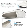 thumbnail image 5 of Decould sylf Women Loafers Casual Slip On Flat Shoes Comfortable Lightweight Walking Shoes Dressy Work Shoes, 5 of 8