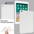 thumbnail image 7 of Allytech Case for iPad 9th/8th/7th Generation 10.2" 2021/2020/2019, Slim Luxury Diamond Pattern [Camera Protection] Shockproof Soft TPU Back Case - White, 7 of 7