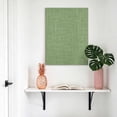 thumbnail image 4 of Canvas Wall Art Sage Green Linen Canvas Art Print Farmhouse Pure Color Country Farm Pictures Wall Decor for Living Room Bedroom Artwork Decorations Stretched Framed Ready to Hang 8"x12", 4 of 9