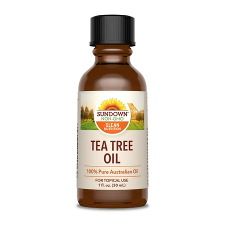 Sundown Pure Tea Tree Oil, For Skin And Hair Care, 1 fl oz (30 mL)