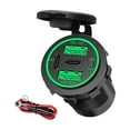 thumbnail image 1 of Chargeur de Voiture USB Double Port QC3.0 PD avec Prise Voltmètre pour Prise 12V RV, 1 of 8