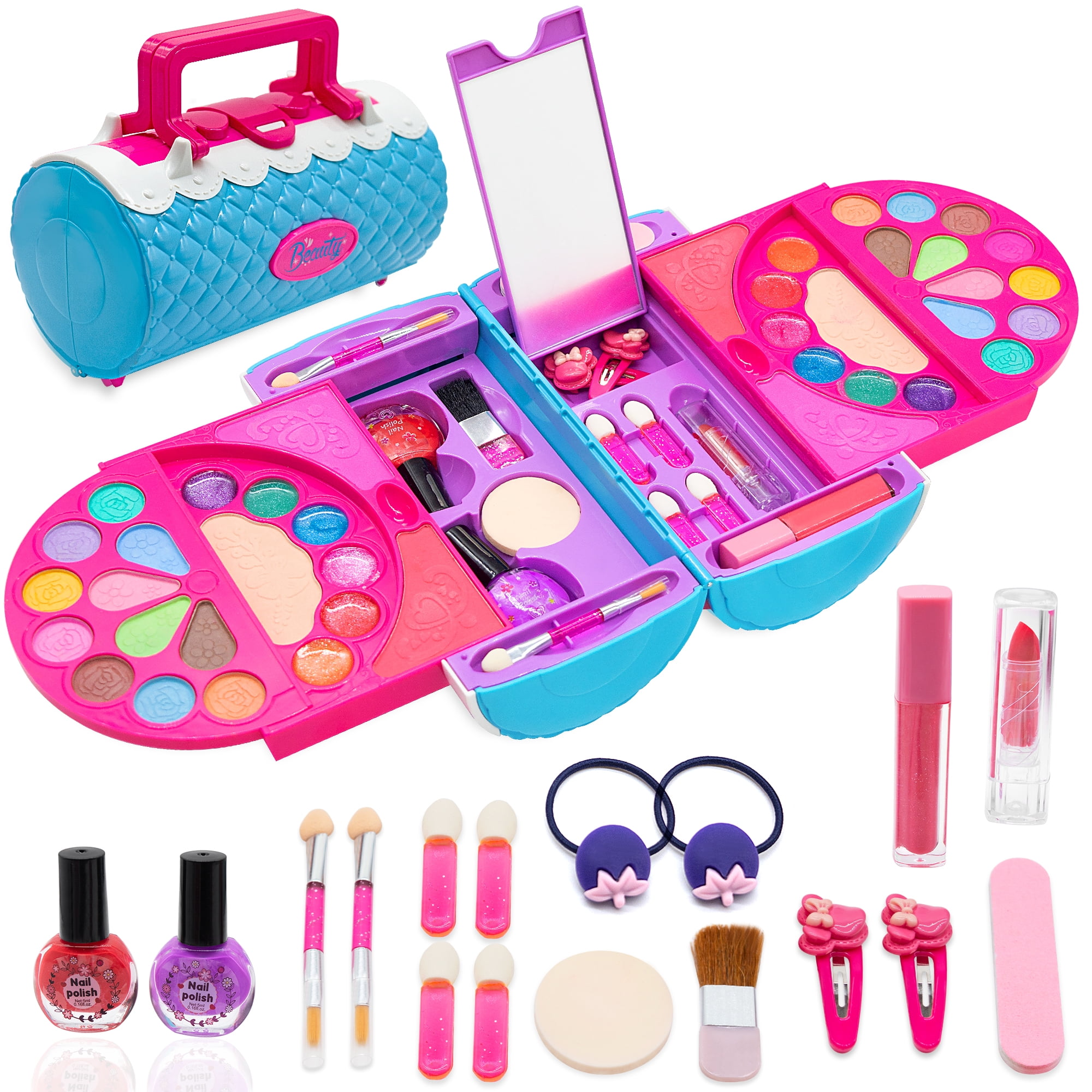 AGNEVE Kids Makeup Kit For Girl Washable Makeup For Kids Girls Makeup agneve-kids-makeup-kit-for-girl-washable-makeup-for-kids-girls-makeup