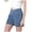 Z1-Light Blue, variant on vigerkar Womens Plus Size Jean Shorts High Waisted Stretchy Midi Bermuda Denim Shorts (Light Blue, 0XL)