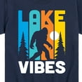 thumbnail image 3 of Instant Message - Lake Vibes Sasquatch  - Toddler & Youth Short Sleeve Graphic T-Shirt, 3 of 6