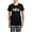 With Checker Pant, variant on CafePress - Wifey Pajamas - Women's Short Sleeve Print T-Shirt and Pants Dark Cotton Pajama Set