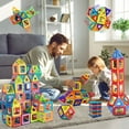 thumbnail image 2 of Juego de construcción magnético para niños y niñas de 3, 4, 5 y 6 años, 40 piezas, bloques de juguete, juegos de construcción, regalos de Navidad y cumpleaños., 2 of 5