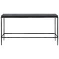 thumbnail image 3 of Uttermost Crescendo Contemporary Metal & Concrete Console Table in Silver/Black, 3 of 7