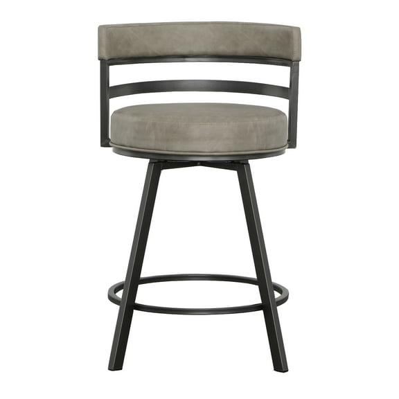 CoSoTower Swivel Counter Stool - Dark Gray