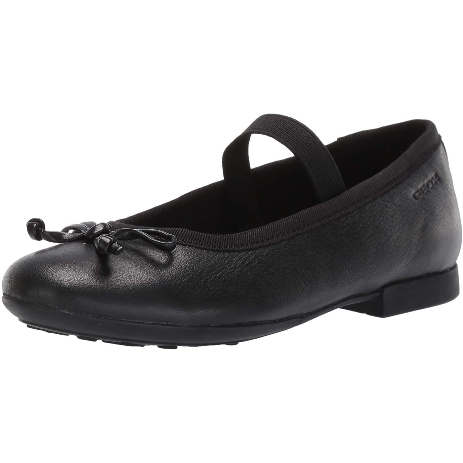 Geox Plie Leather Girls School Shoes 