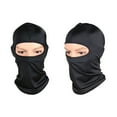 thumbnail image 6 of harmtty Unisex Outdoor Cycling Windproof UV Protection Scarf Neck Warmer Full Face Mask,Black, 6 of 8