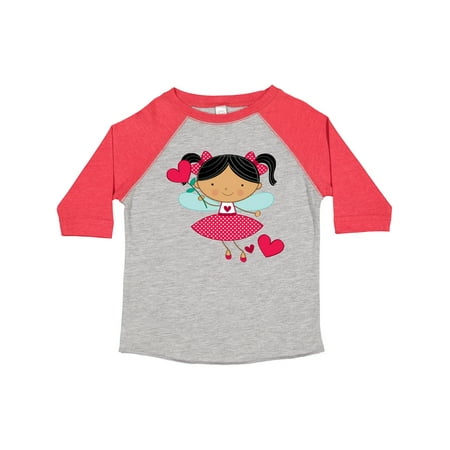 

Inktastic Cute Valentine Fairy Girl Gift Toddler Toddler Girl T-Shirt
