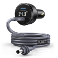thumbnail image 1 of Para el Cargador de Automóvil 2 en 1 para Mini de 100 W con Cable Tipo C A CC de 3 Metros, Pantalla LED, Inserte el Orificio del Encendedor de Cigarrillos, 1 of 9