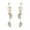 Gold, variant on SUSHANG Rhinestone Earrings Earrings Shape Earring for Women Fashion Elegant Tassel Long Earrings Copper Gold Plated Jewelry
