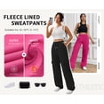 thumbnail image 4 of SWQZVT Womens Cargo Sweatpants Baggy High Waisted Joggers Sweat Pants Athletic Pants with Pockets, 4 of 9
