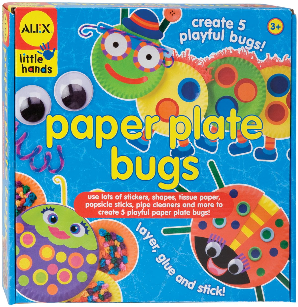 paper plate bugs