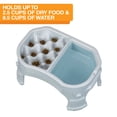thumbnail image 4 of Neater Pet Brands Raised Neater Slow Feeder Double Diner - Elevated & Adjustable Feeding Height - Improves Digestion, Stops Obesity, and Slows Down Eating, Vanilla Bean, 4 of 11
