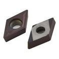 thumbnail image 3 of Lefu 10pcs DCMT0702 EM YBC205 Carbide Insert Kit For CNC Lathe Turning Boring Bar, 3 of 9