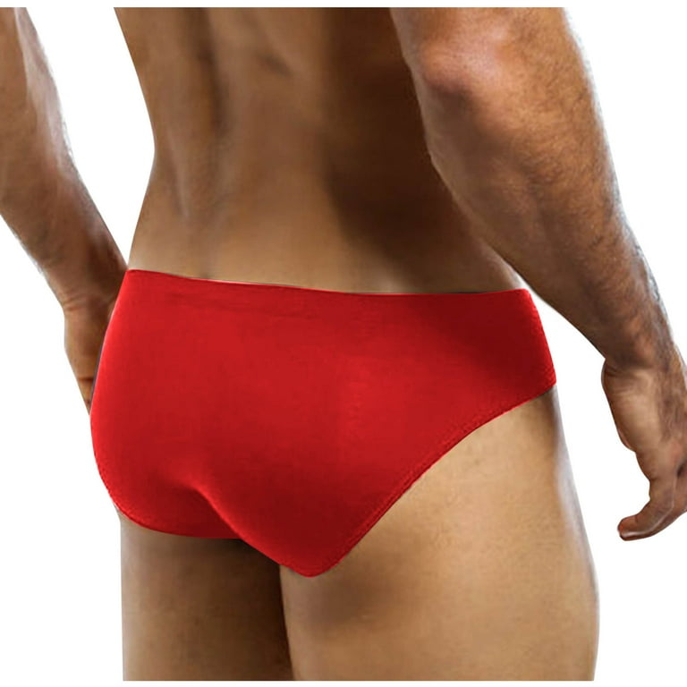 Miqool Mens Bikini Briefs Bulge Pouch Underwear Soft Breathable