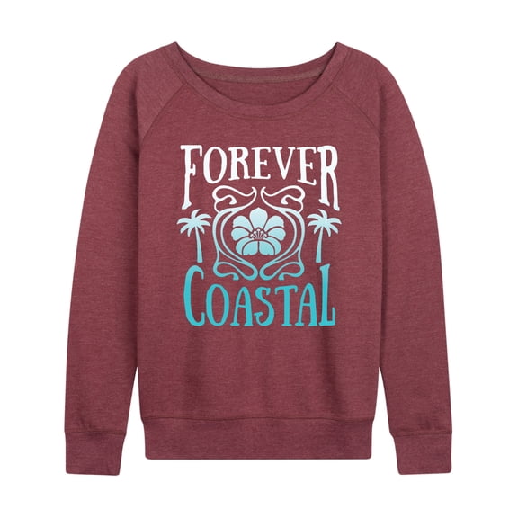 Instant Message - Forever Coastal - Women's Lightweight French Terry Long Sleeve Shirt
