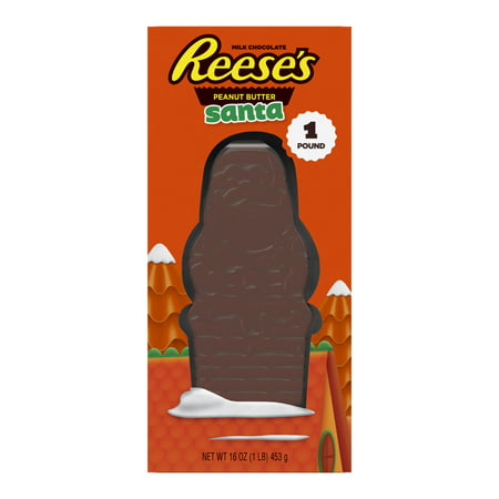Reese's, Milk Chocolate Peanut Butter Giant Holiday Santa, 1