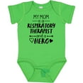 thumbnail image 3 of Inktastic My Mom is a Respiratory Therapist and a Hero Boys or Girls Baby Bodysuit, 3 of 5