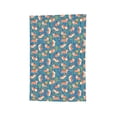 thumbnail image 6 of Wukai Corgi with Flowers Print Garden Flag 12.5x18 Inch Double Sided Sun-resistant Rain-resistant, Wrinkle-resistant Colorfast(Only Flag), 6 of 7
