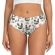 thumbnail image 1 of Balery Flowe Rooster Ropa Interior de Algodón para Mujer con Dibujo – Braguitas Cómodas y Elásticas, Estilo Clásico-Small, 1 of 6