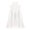 White, variant on Aislor Kids Lace Flower Girls Dress Sequins Halter Chiffon Dress Long Maxi Junior Bridesmaid