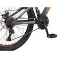 thumbnail image 7 of Mongoose Grafton Mountain Bike, 24-Inch Wheels, 21 Speeds, Gray, 7 of 7