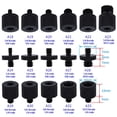 thumbnail image 2 of Dual Nuts Tripod Mount Screw 1/4 To M4 M5 M6 M8 M10 Projector Bracket Adapter, 2 of 4