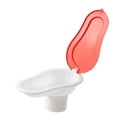 thumbnail image 2 of S SERENABLE Toilette de Chantier Portable Robuste Légère Temporaire de Voyage Couvercle Rouge, 2 of 9