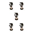 thumbnail image 3 of Kearding Candelabros de patrón clásico con imágenes vívidas para la decoración de Halloween Candelero funcional A Type2 NO2, 3 of 6