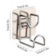 thumbnail image 3 of Gancho Adhesivo Resistente de Acero Inoxidable | Soporte de Pared Transparente Invisible para Lavabo, Toalla, Albornoz | Impermeable, Reutilizable y Sin Daños para Baño, Cocina y Dormitorio, 3 of 6
