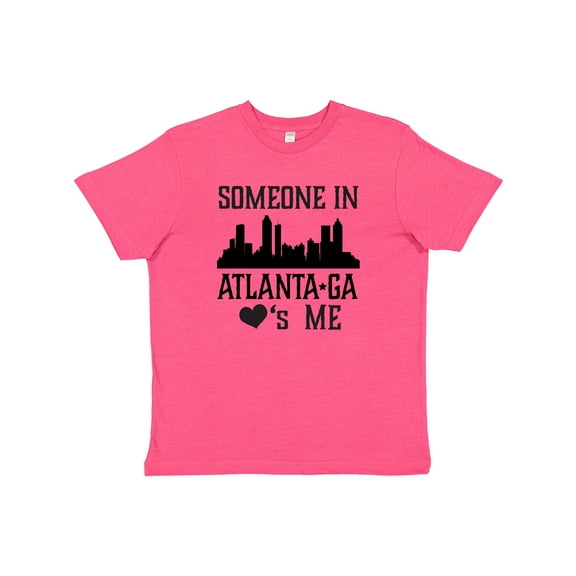Inktastic Atlanta Georgia Someone Loves Me Skyline Youth T-Shirt