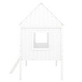 thumbnail image 4 of Twin Size Wood House Bed With Two Side Windows - Create A Whimsical Space (white White Spark Joy And Imagination, 4 of 7